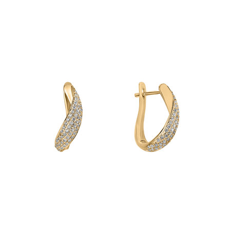 Diamond earrings Divine Moon