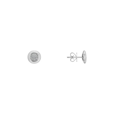 Diamond earrings Space Mosaic