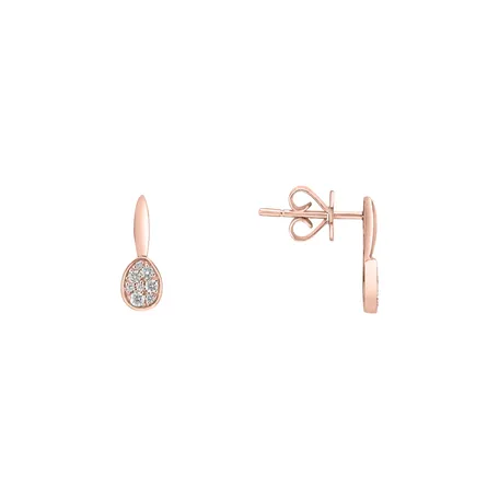 Diamond earrings Queen Opium