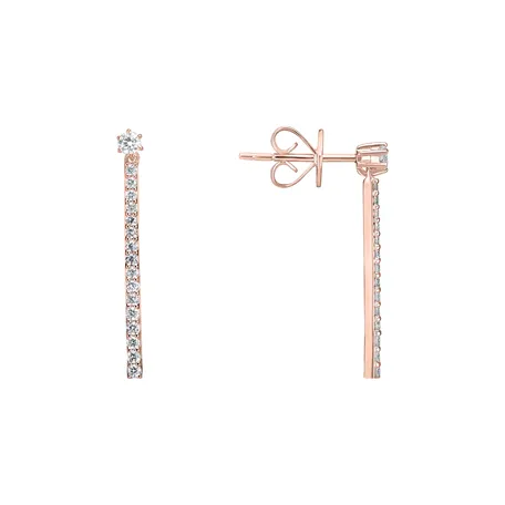 Diamond earrings Flying Star