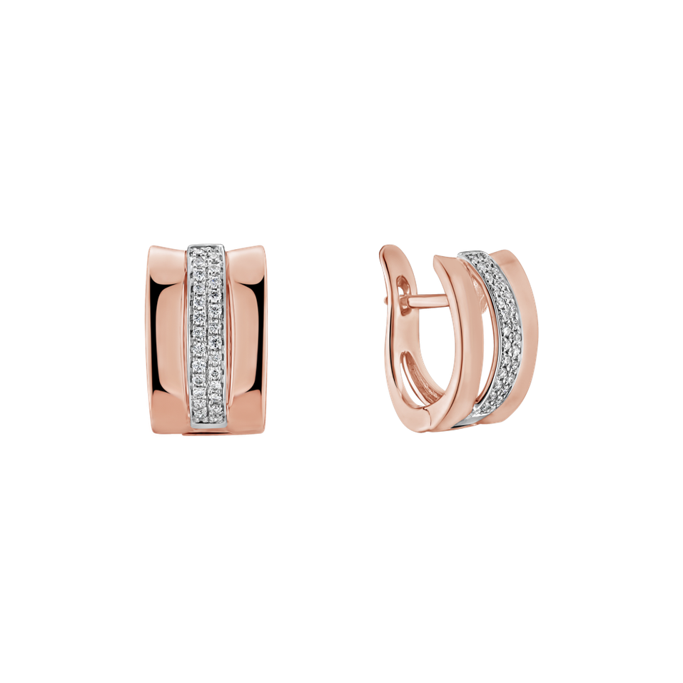 Diamond earrings Dream Symetry