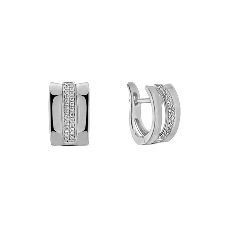 Diamond earrings Dream Symetry