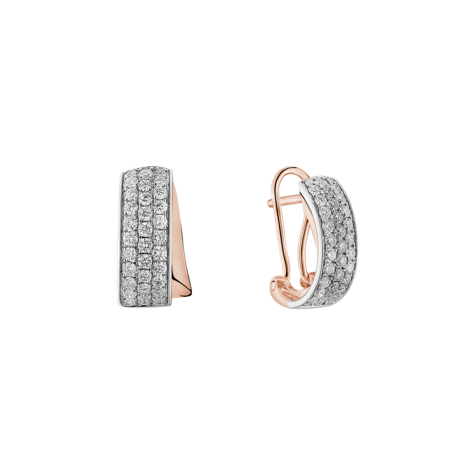 Diamond earrings Galaxy Poem