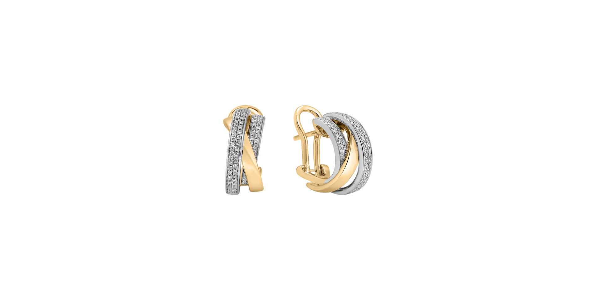 Diamond earrings Miracle Labyrinth