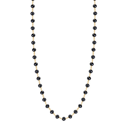 Necklace with black diamonds Dark Melody