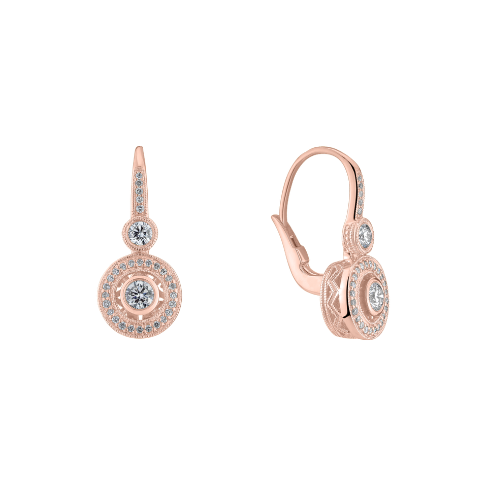 Diamond earrings Monarch Love