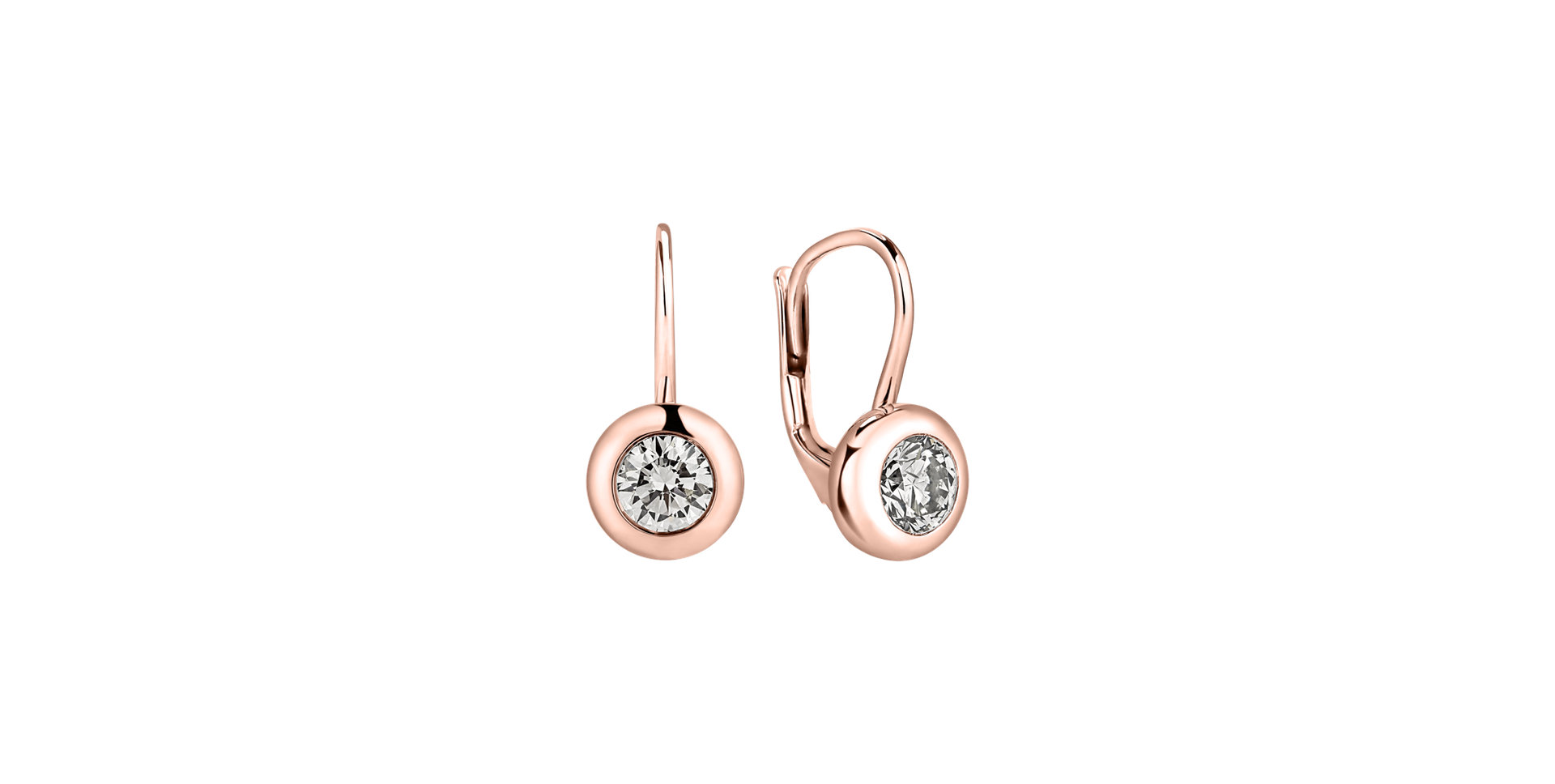 Diamond earrings Sparkling Dots