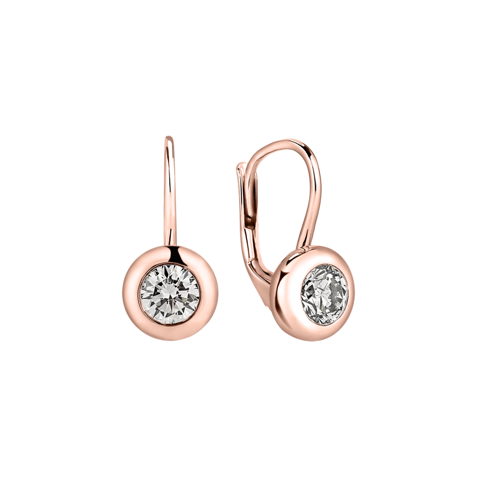 Diamond earrings Sparkling Dots