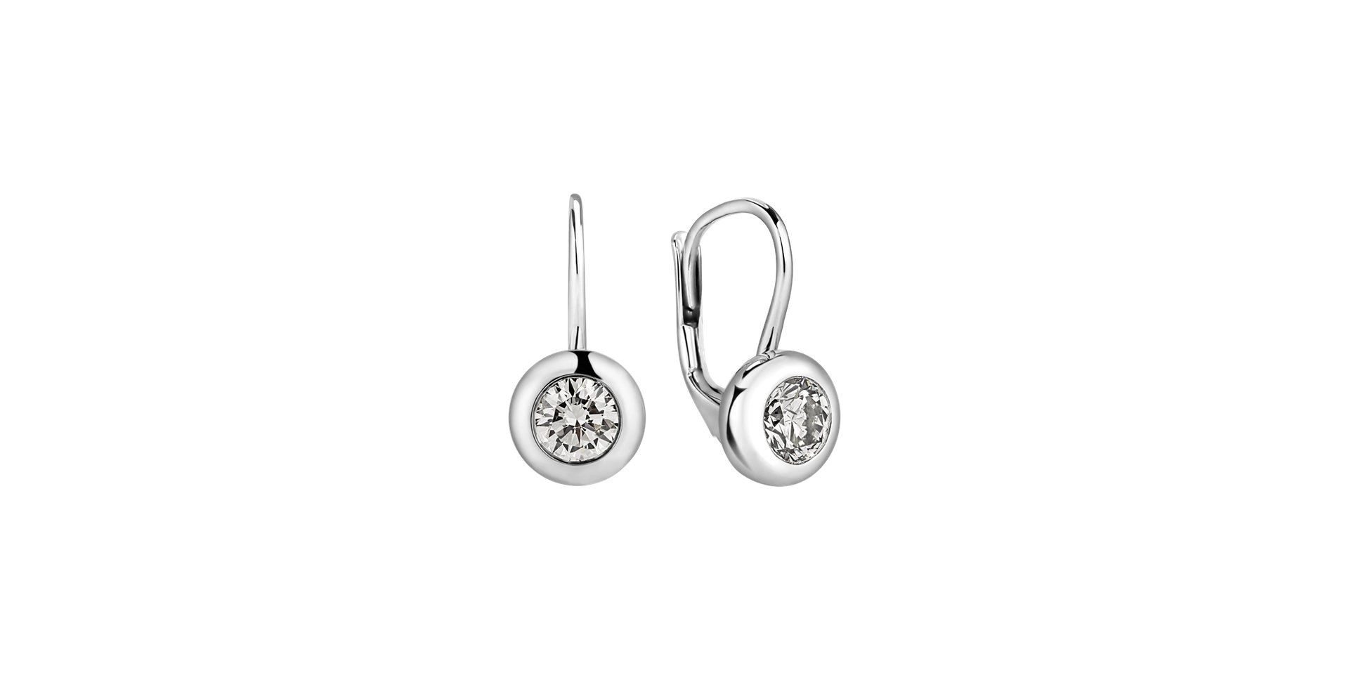 Diamond earrings Sparkling Drops