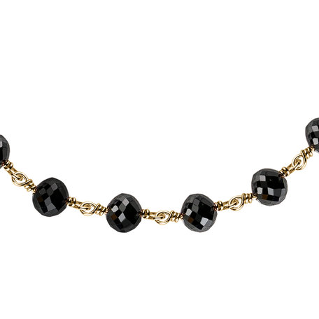 Bracelet with black diamonds Dark Melody
