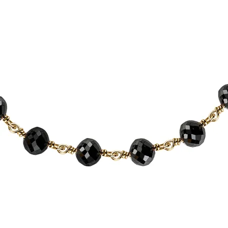 Bracelet with black diamonds Dark Melody