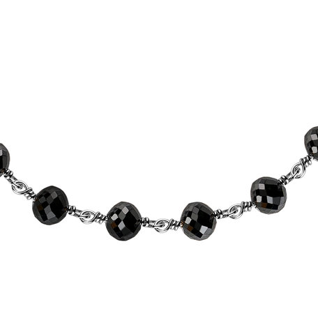 Bracelet with black diamonds Dark Melody