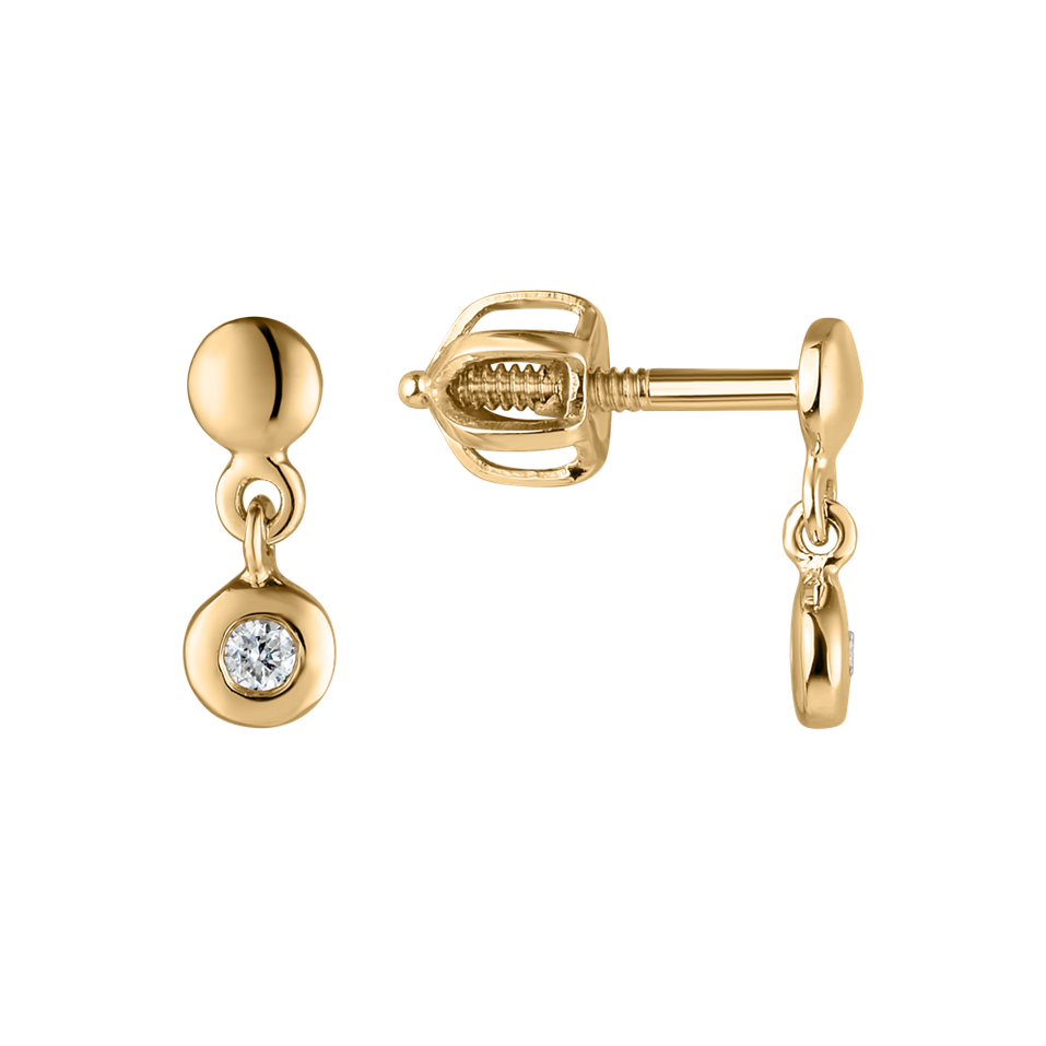 Diamond earrings Amazing Heaven