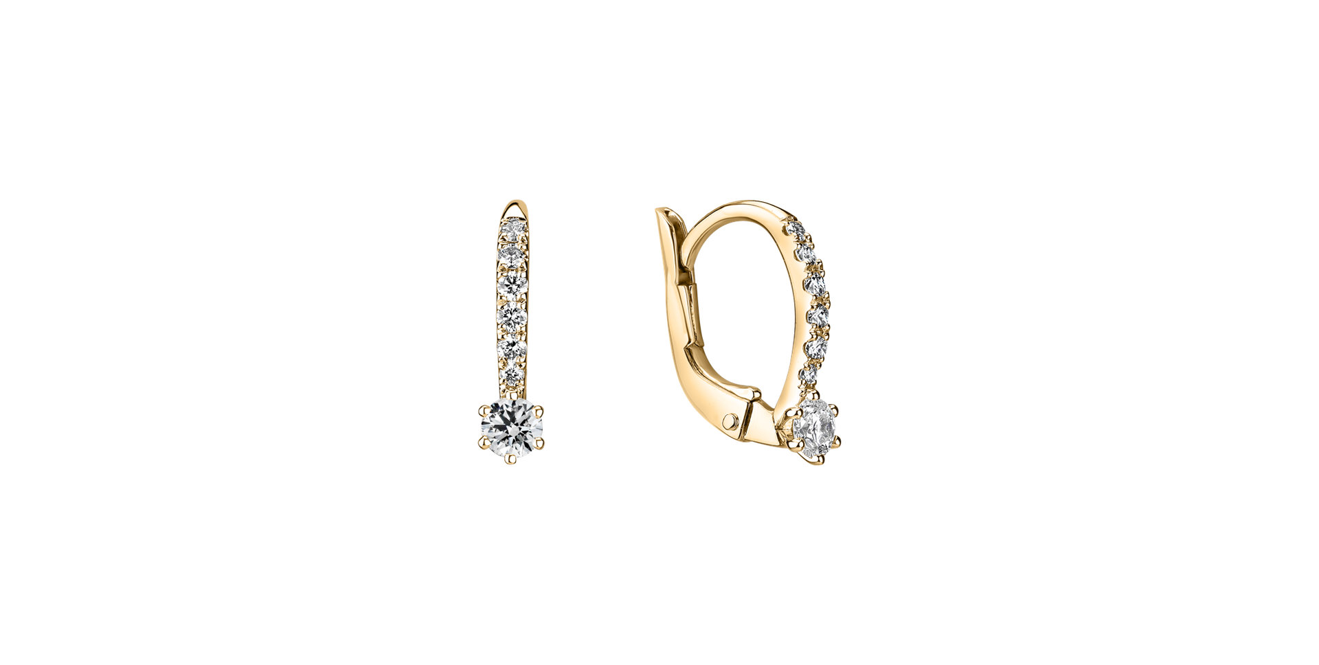 Diamond earrings Essential Glow