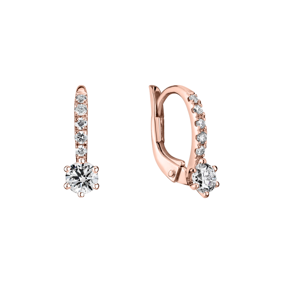 Diamond earrings Essential Glow