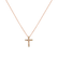 Pendant with brown diamonds Luxury Cross3
