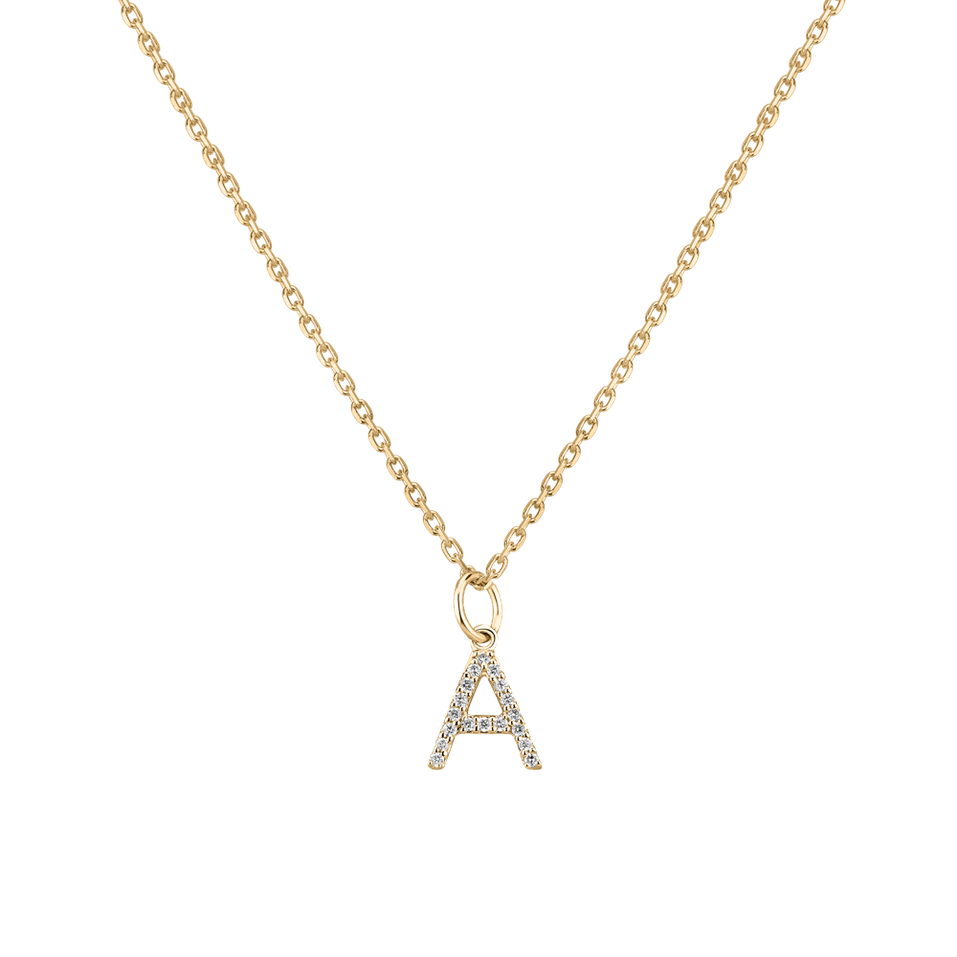 Diamond pendant Line Glitter  A