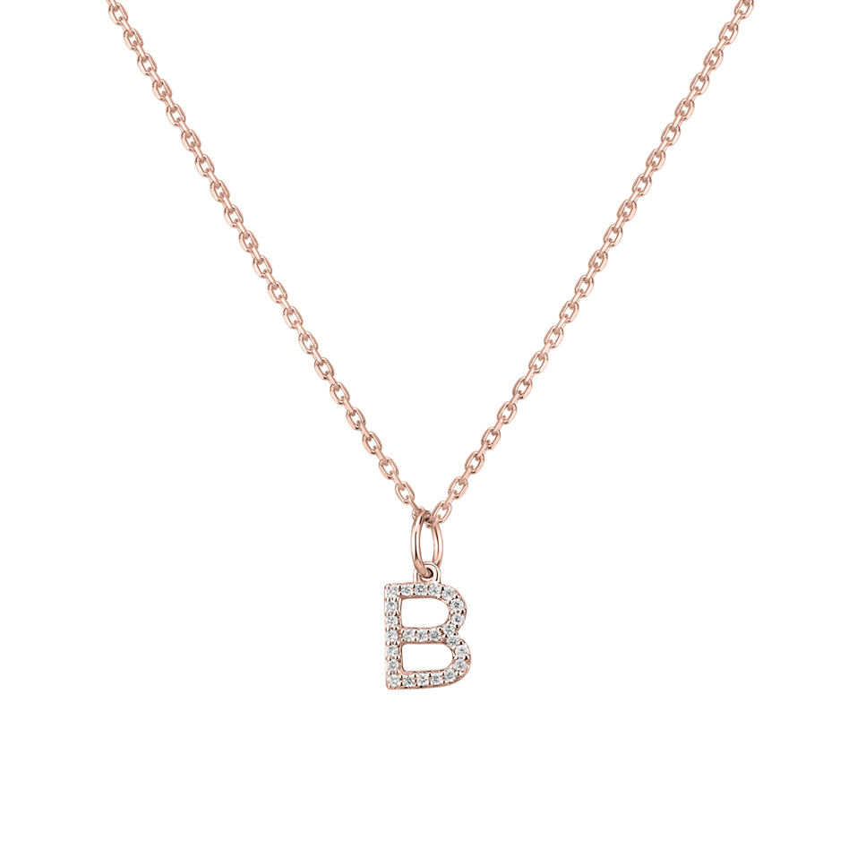 Diamond pendant Line Glitter  B
