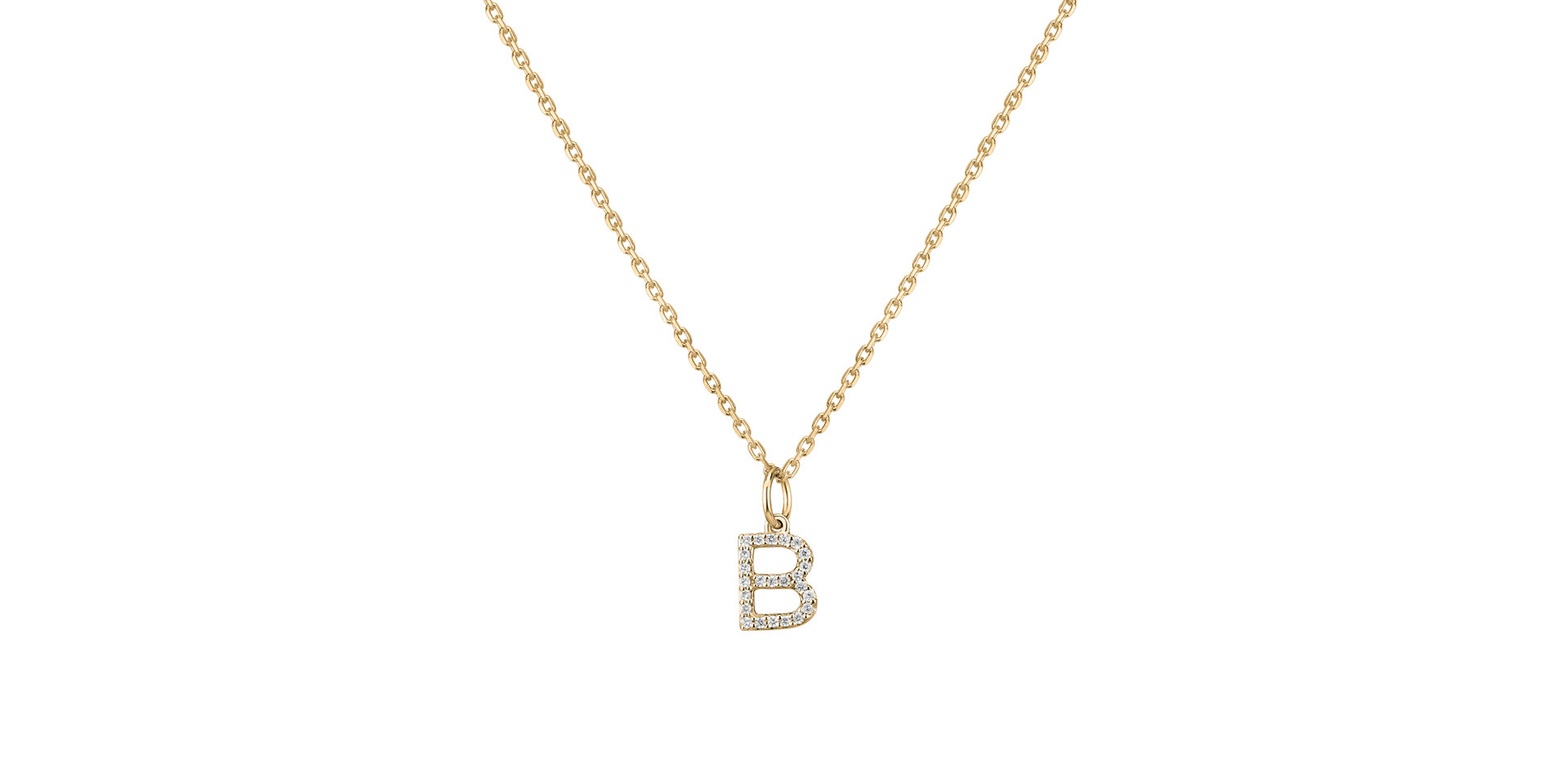 Diamond pendant Line Glitter  B
