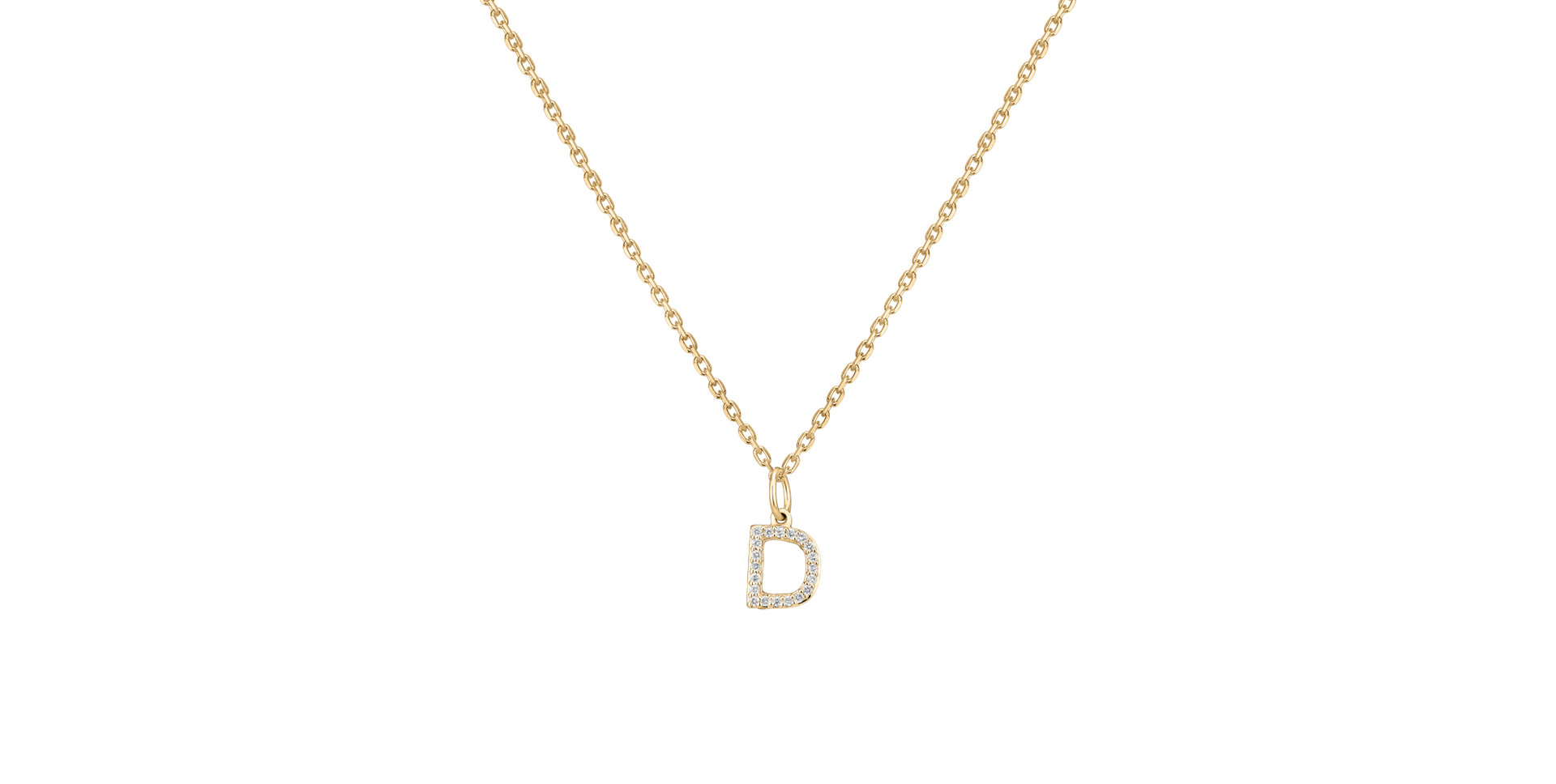 Diamond pendant Line Glitter  D