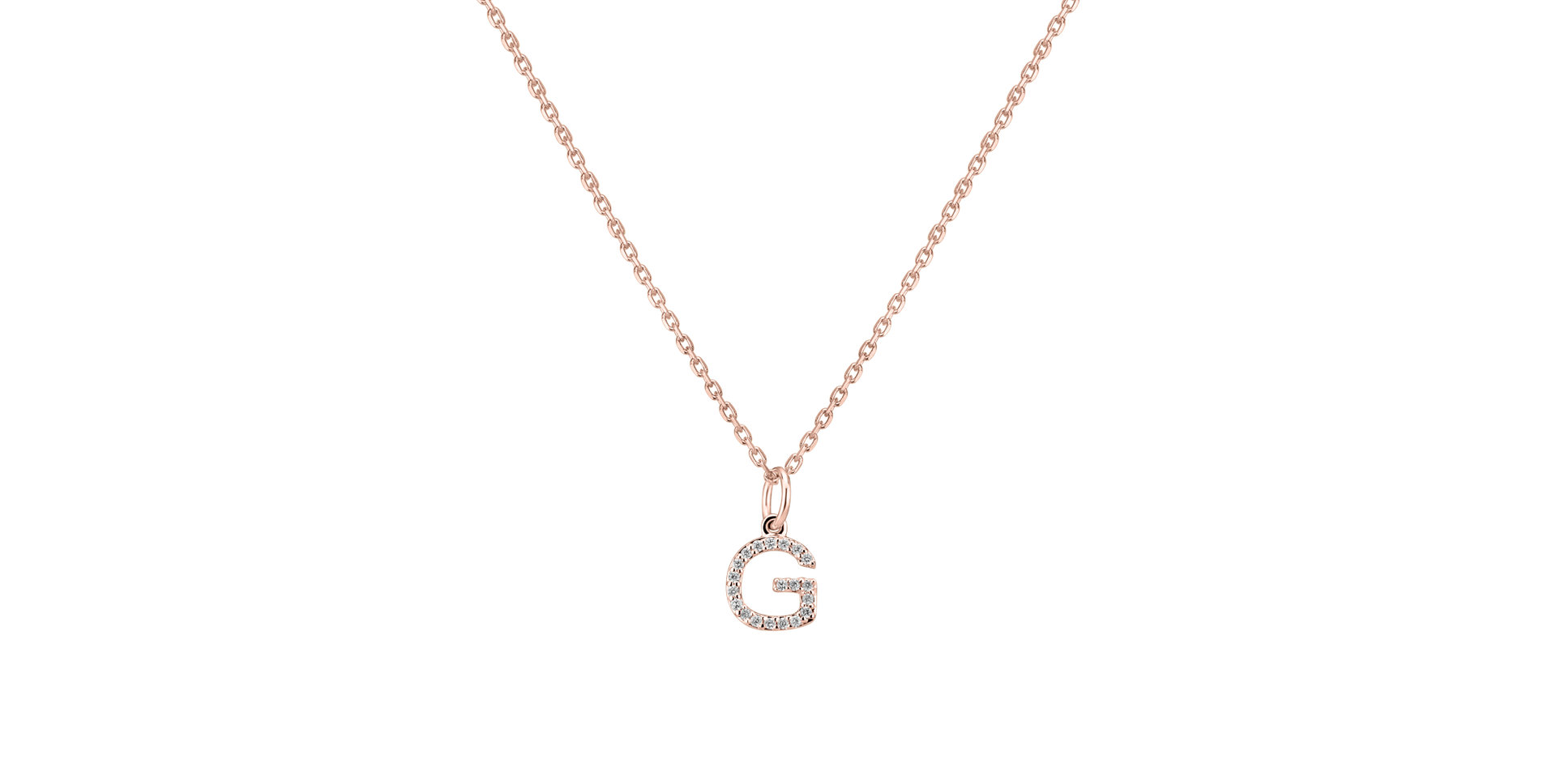 Diamond pendant Line Glitter  G