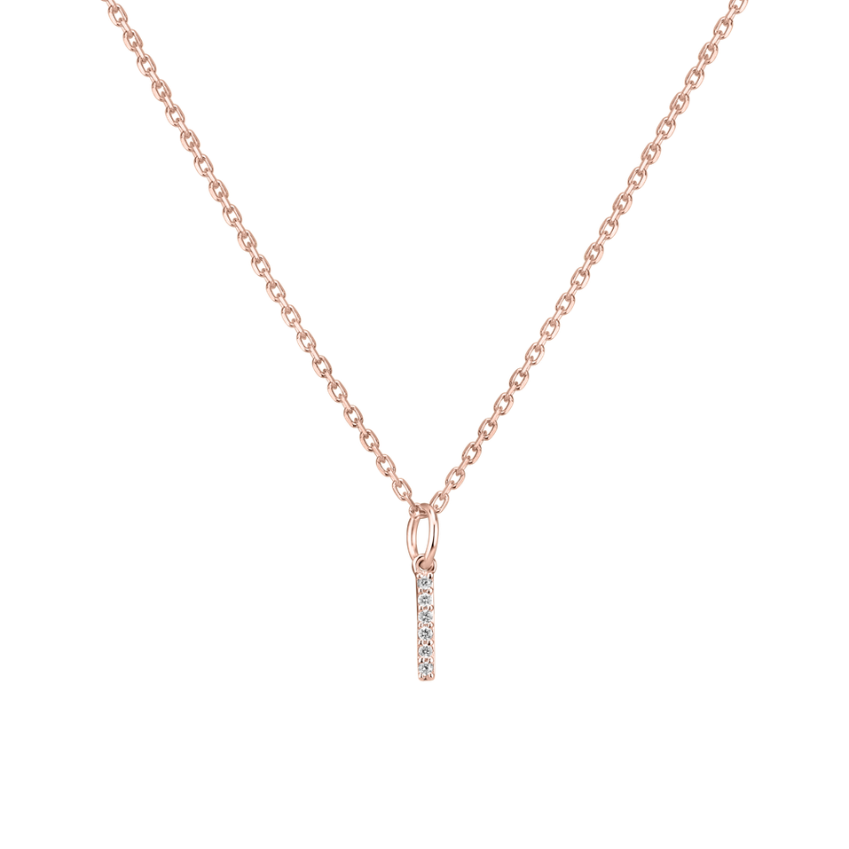 Diamond pendant Line Glitter  I