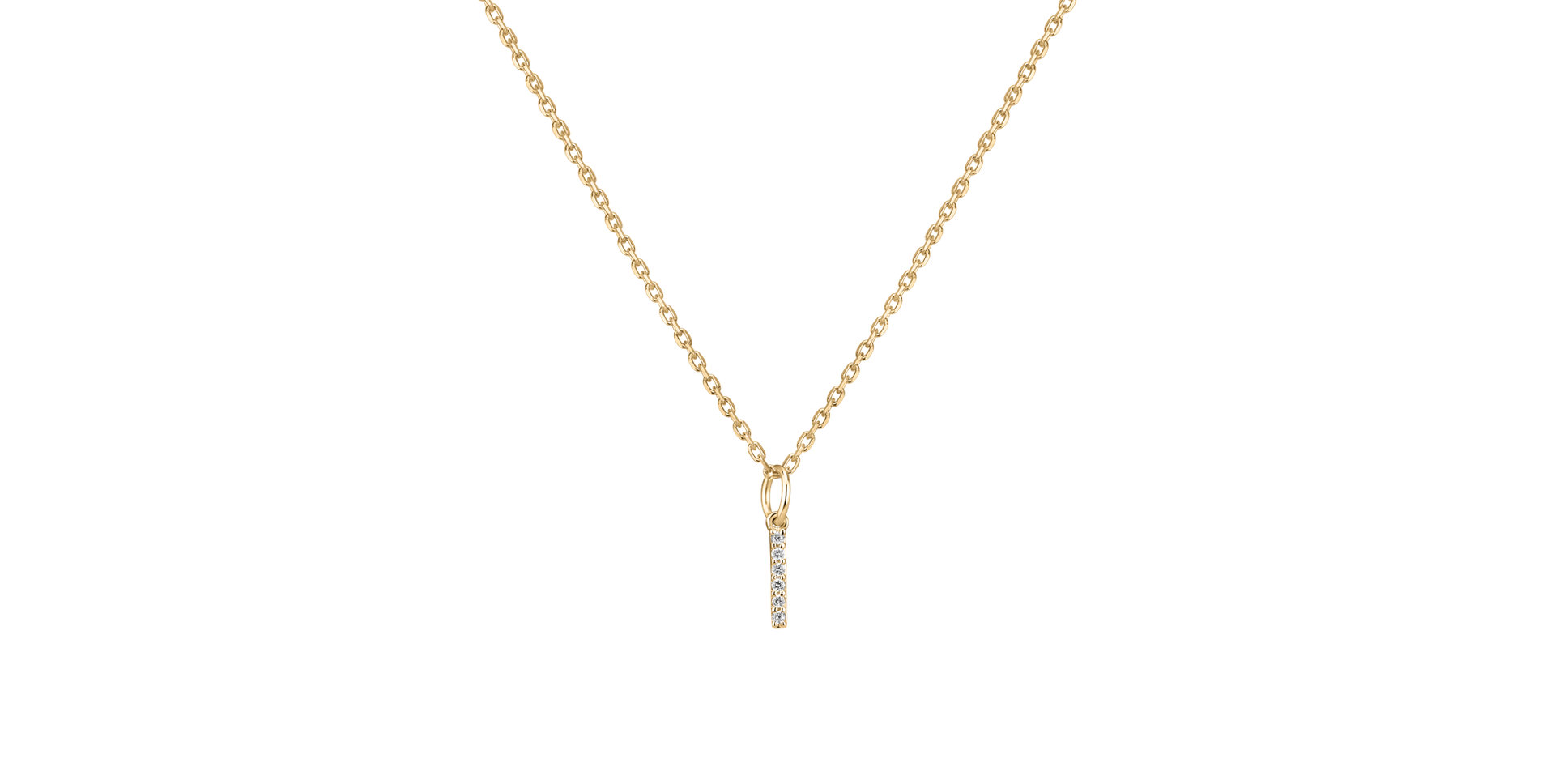 Diamond pendant Line Glitter  I