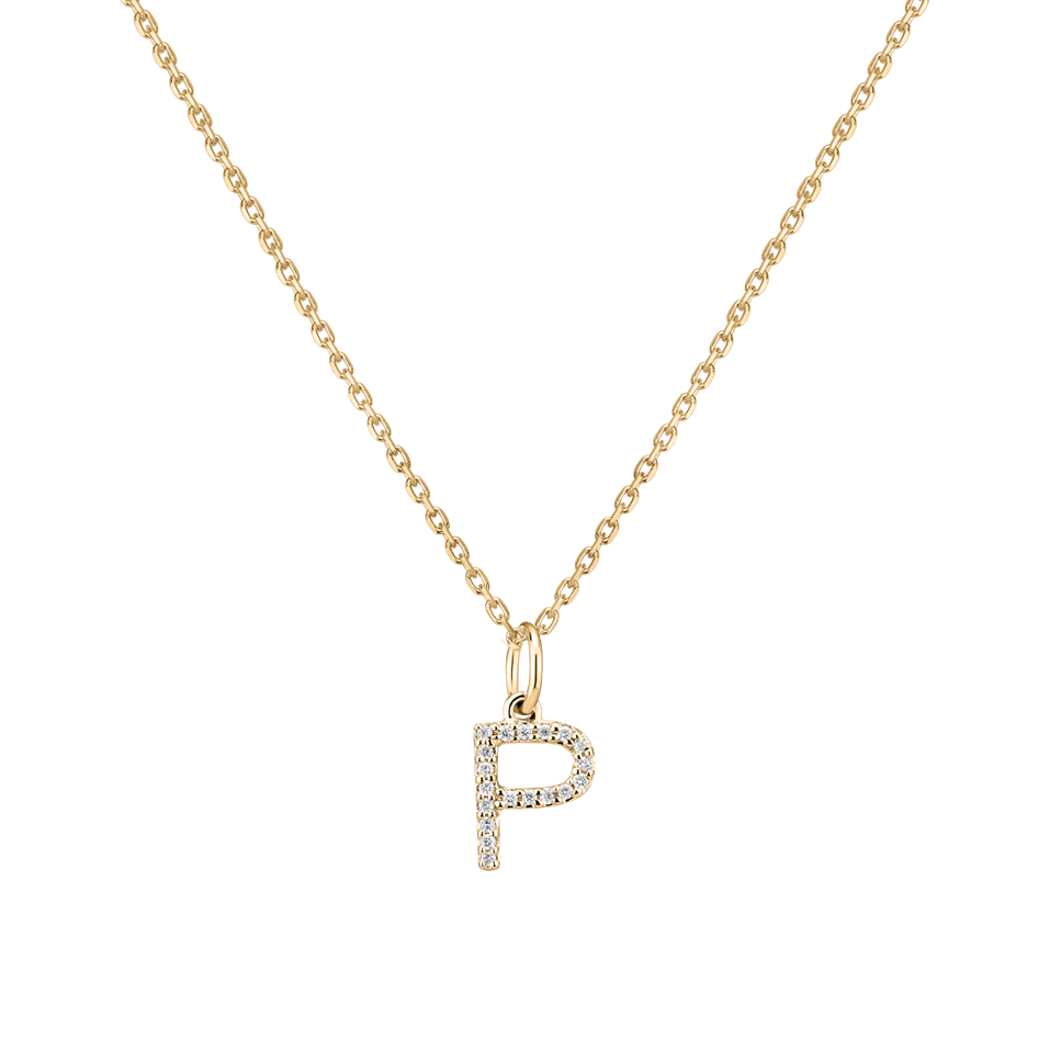 Diamond pendant Line Glitter  P
