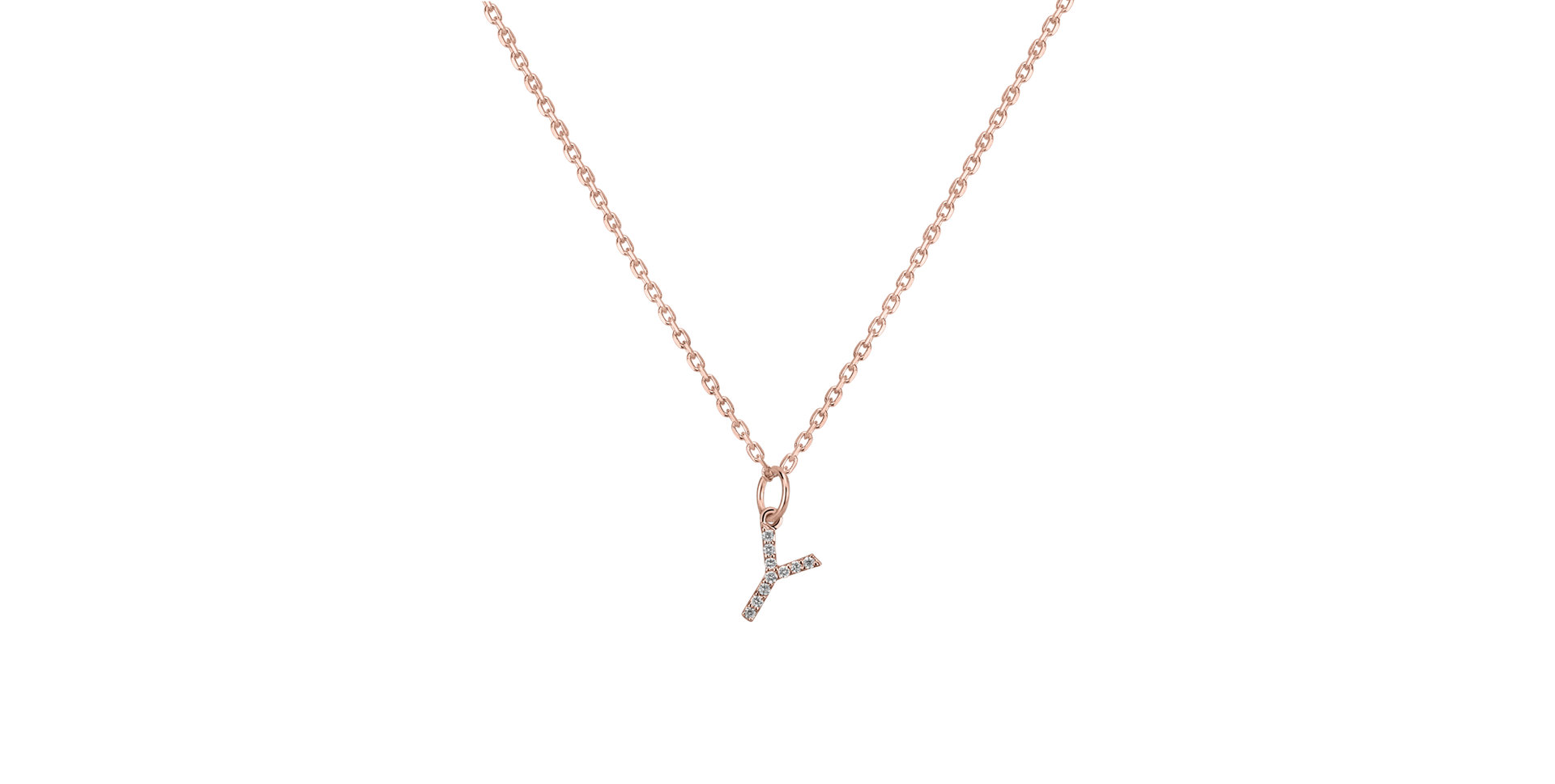 Diamond pendant Line Glitter  Y