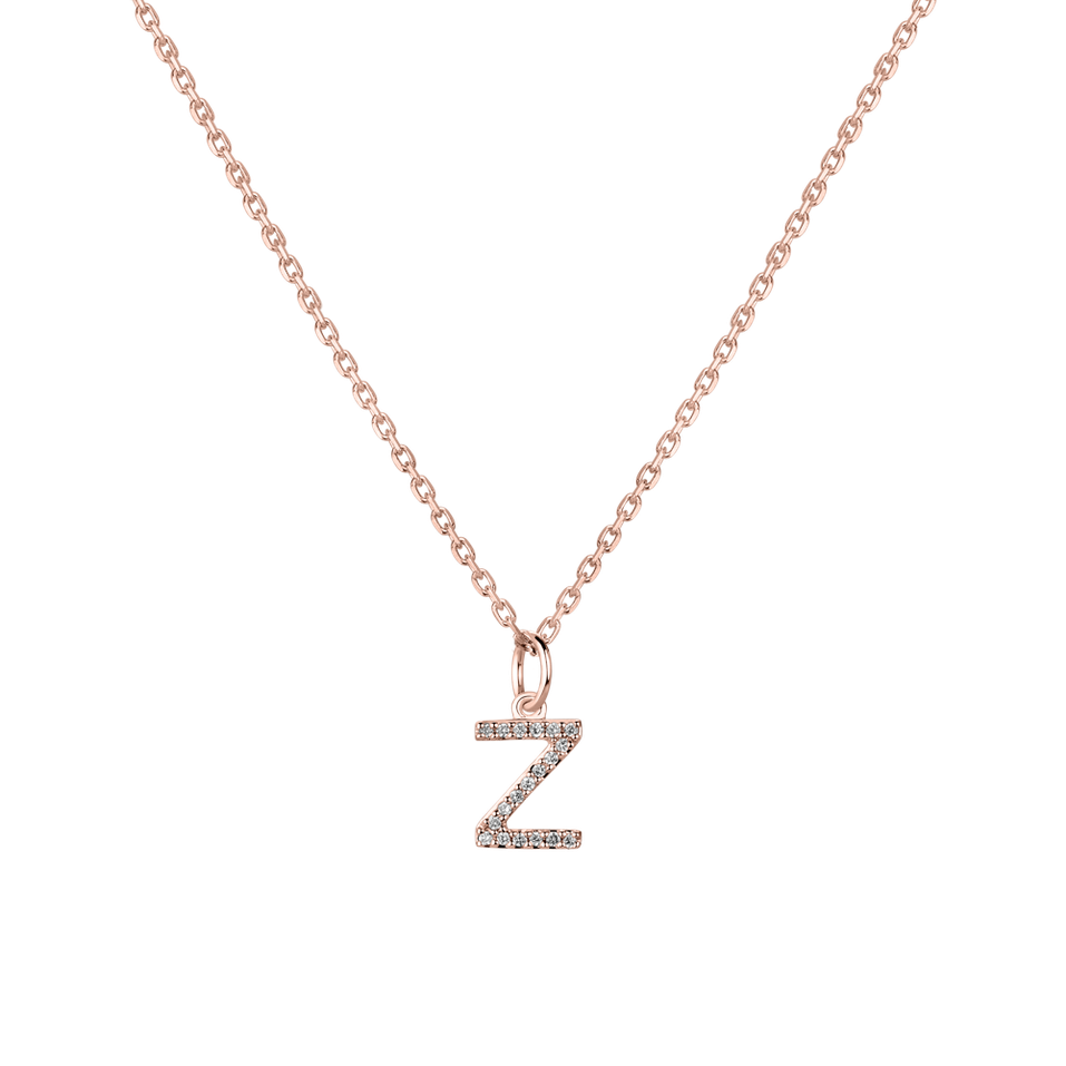 Diamond pendant Line Glitter  Z