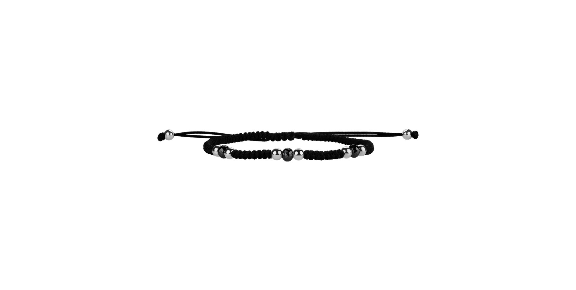 Bracelet with black diamonds Dark Spell