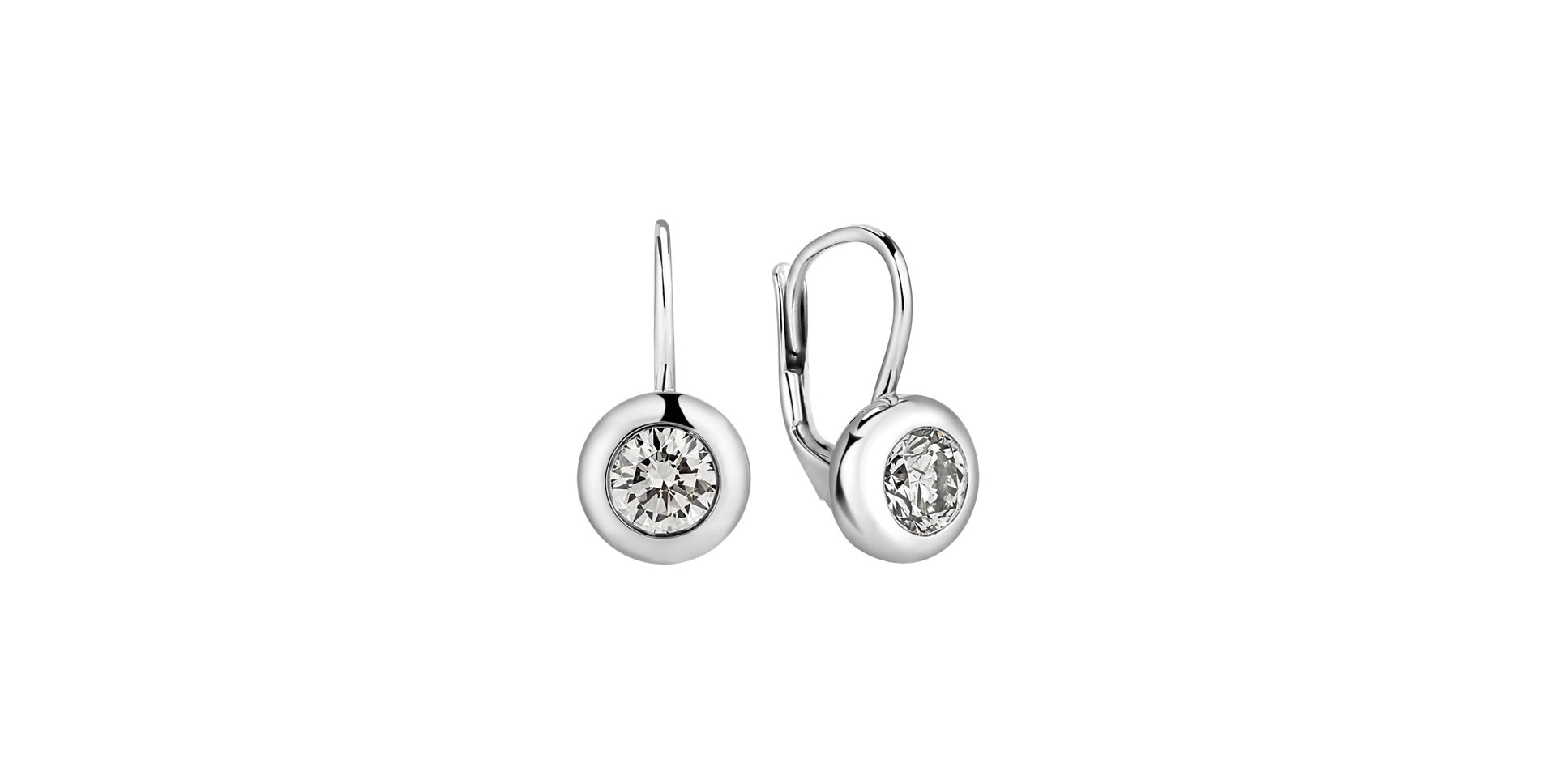 Diamond earrings Sparkling Drops