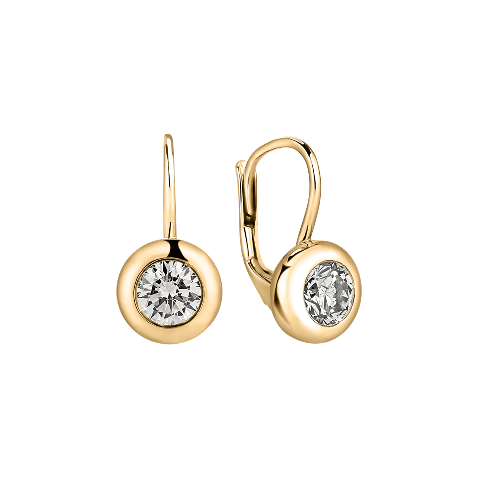 Diamond earrings Sparkling Drops