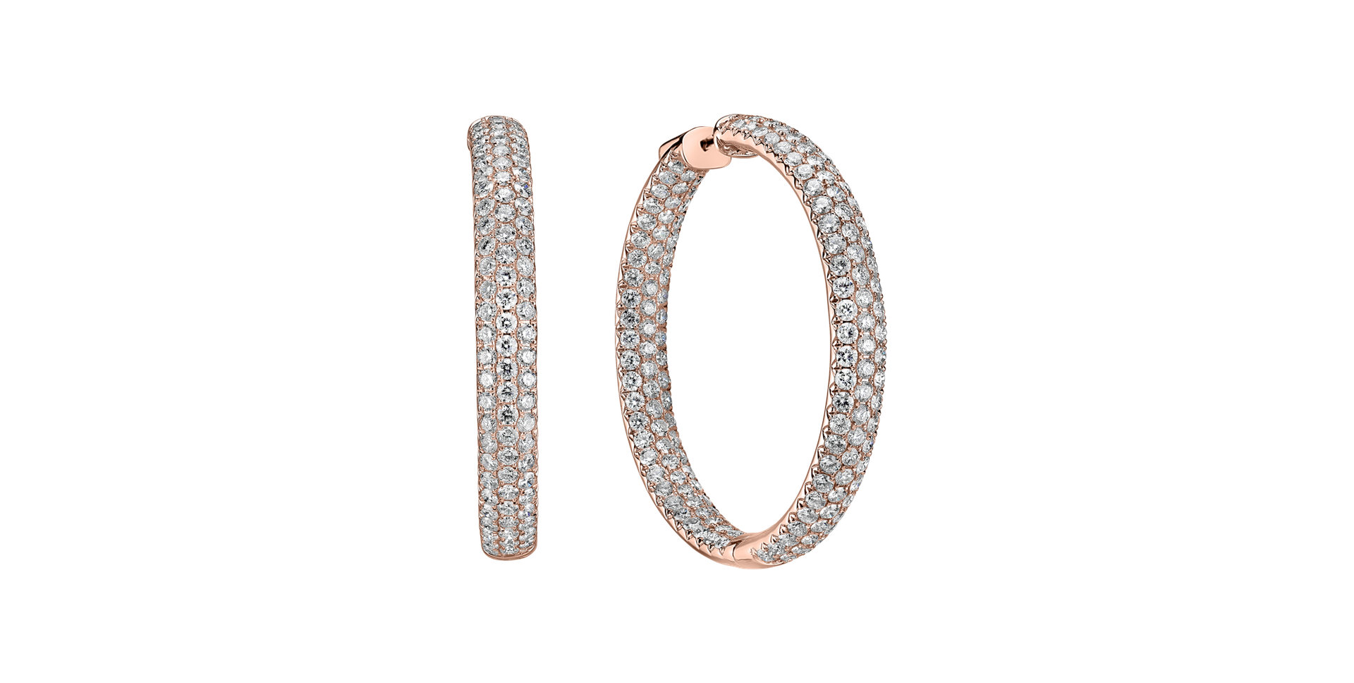 Diamond earrings Eclipse