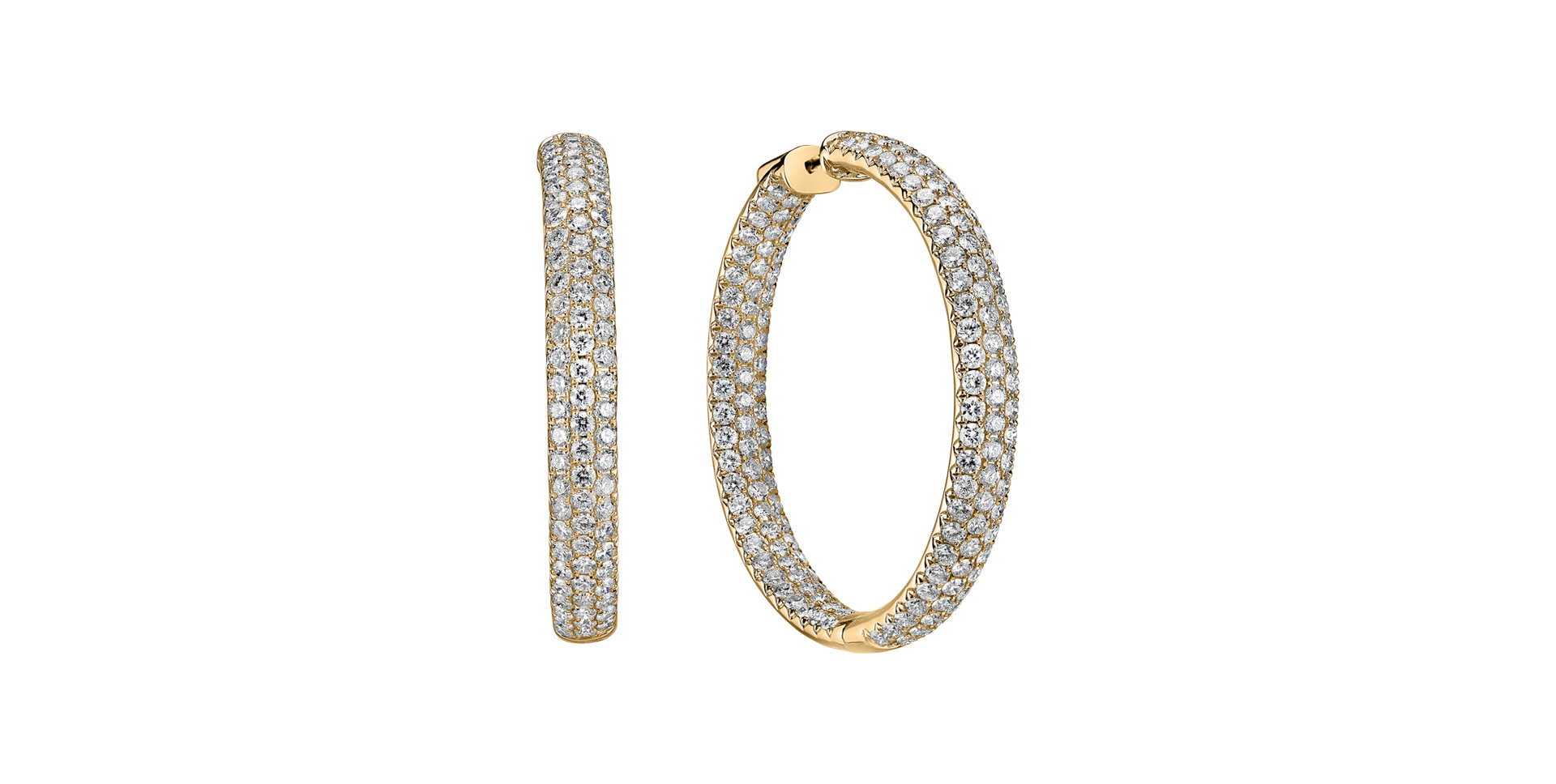 Diamond earrings Eclipse