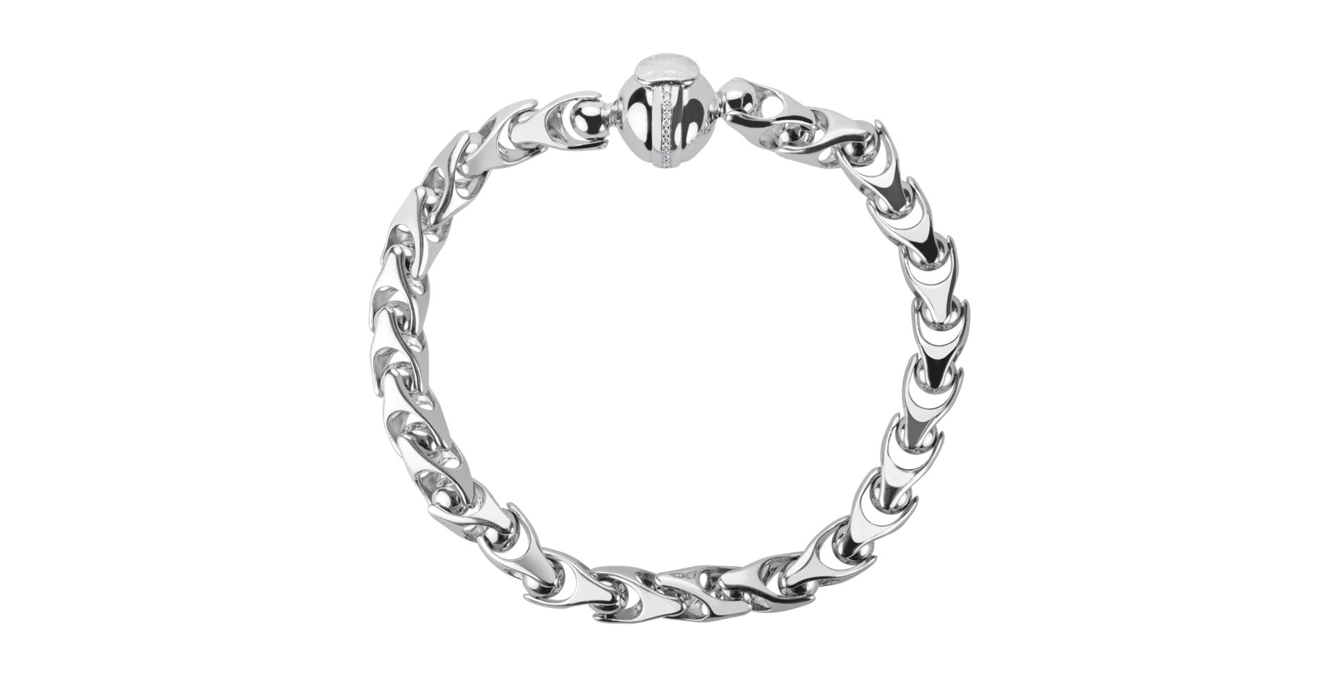 Bracelet with diamonds Fabrice