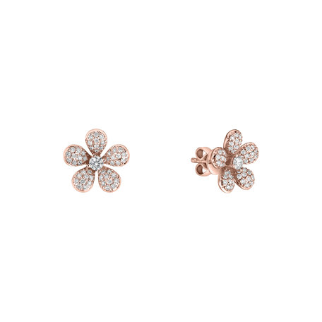 Diamond earrings Flower Dream