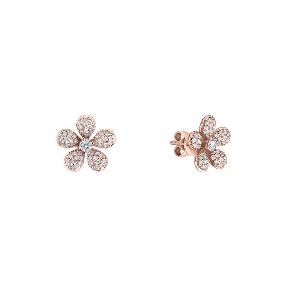 Diamond earrings Flower Dream