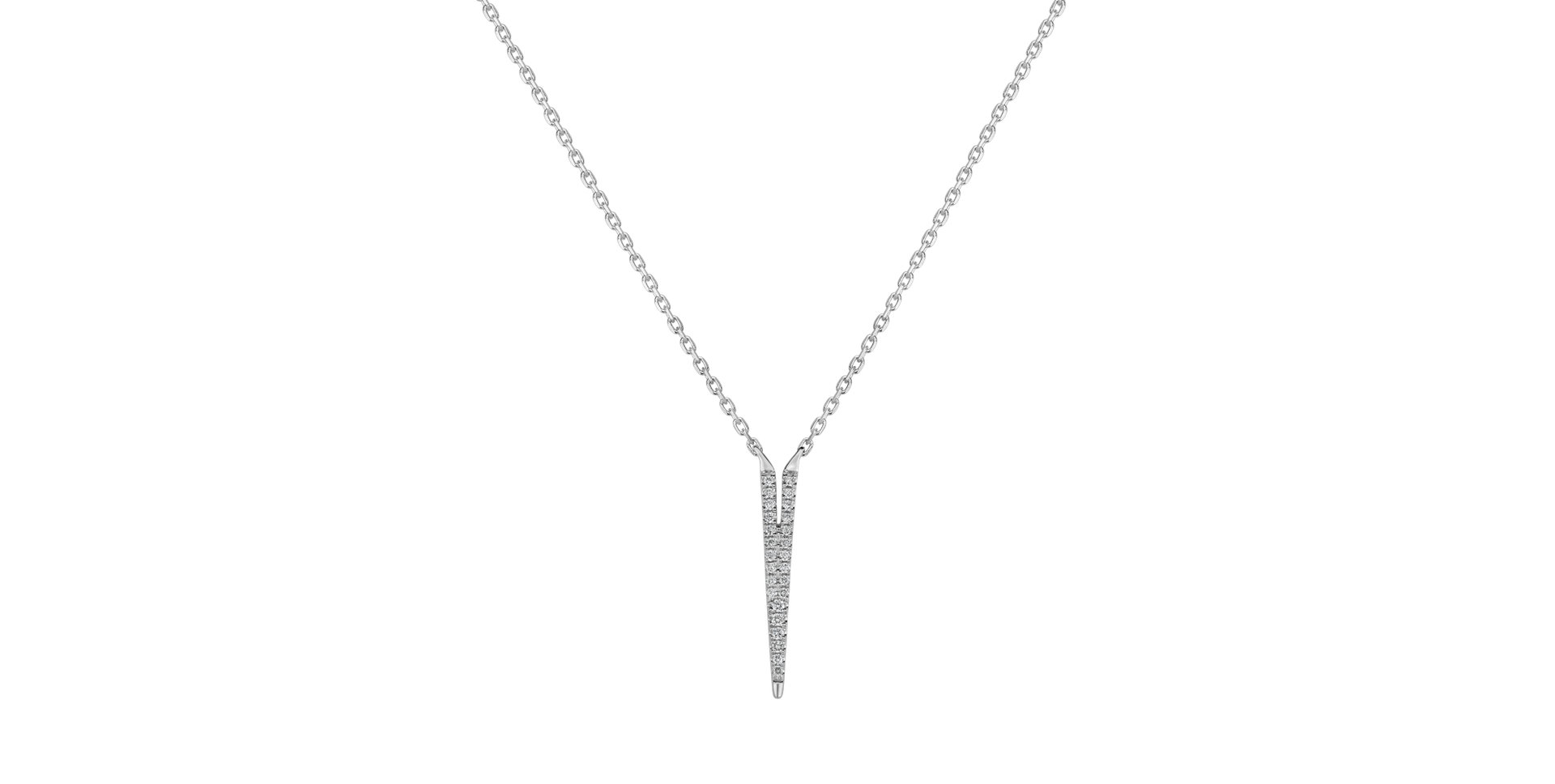 Diamond necklace Broken Glamour