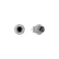 Earrings with black and white diamonds The Brilliant Mind3