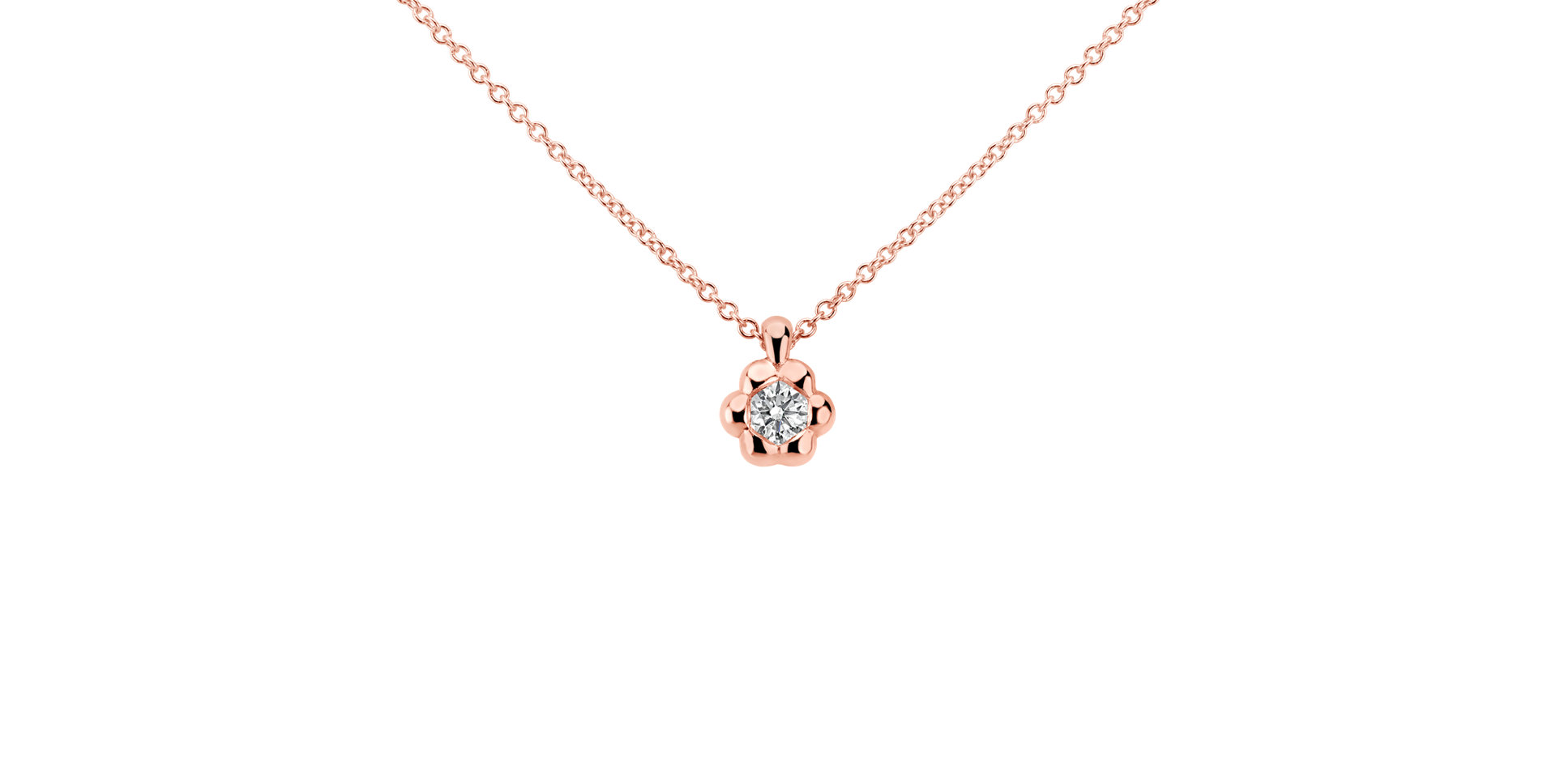 Diamond necklace Blooming Love