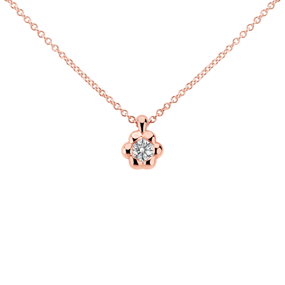 Diamond necklace Blooming Love