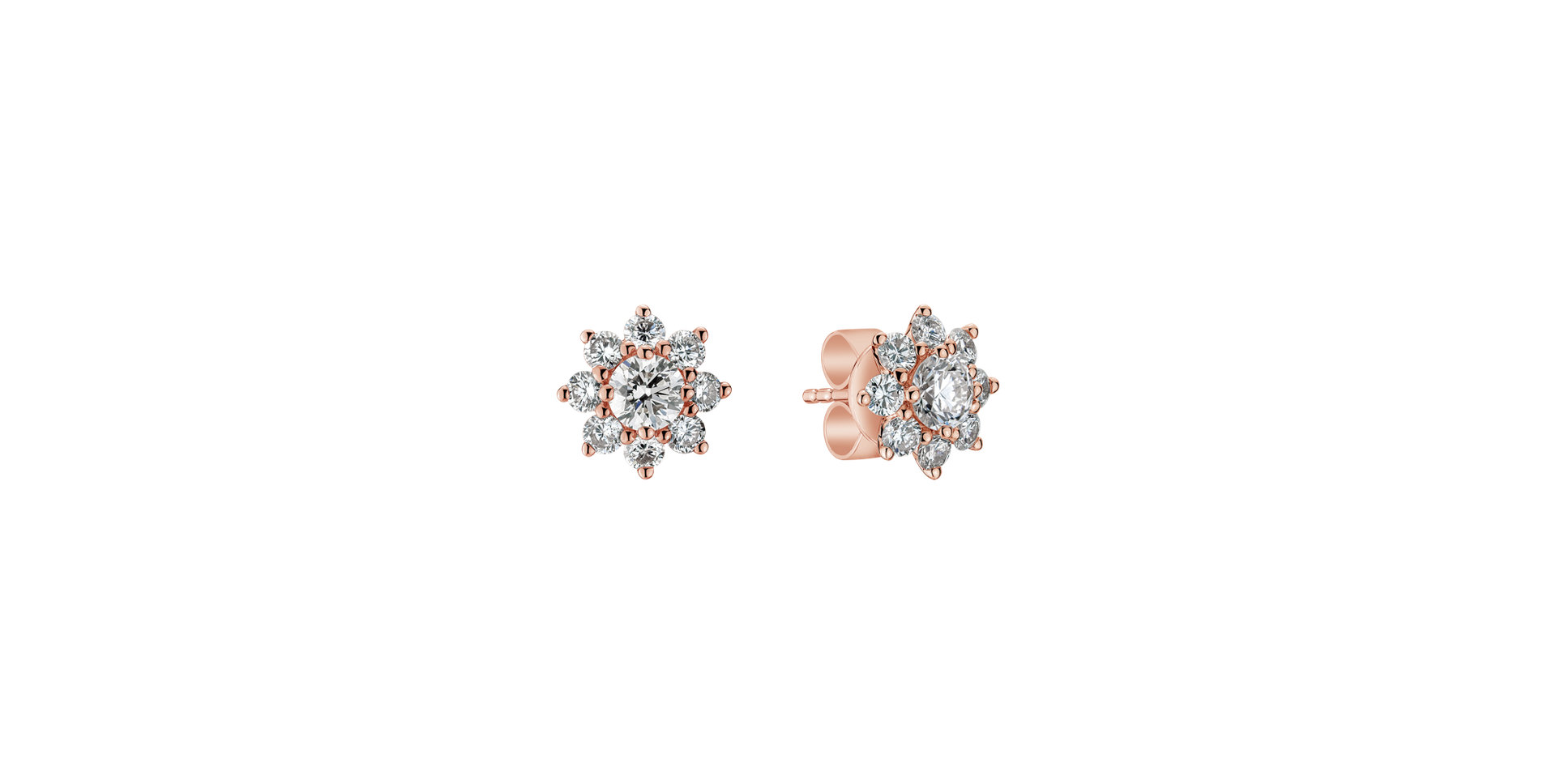 Diamond earrings Celestial Romance