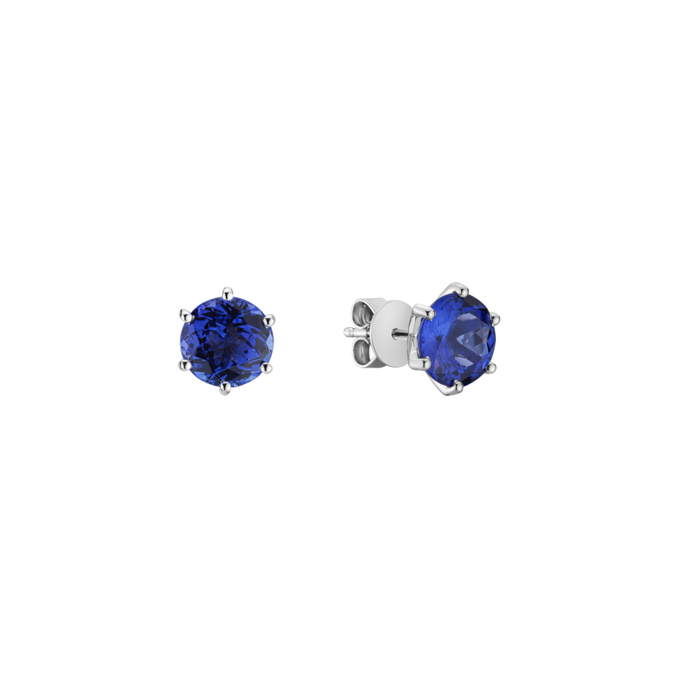 Earrings with Tanzanite Vesper Romance