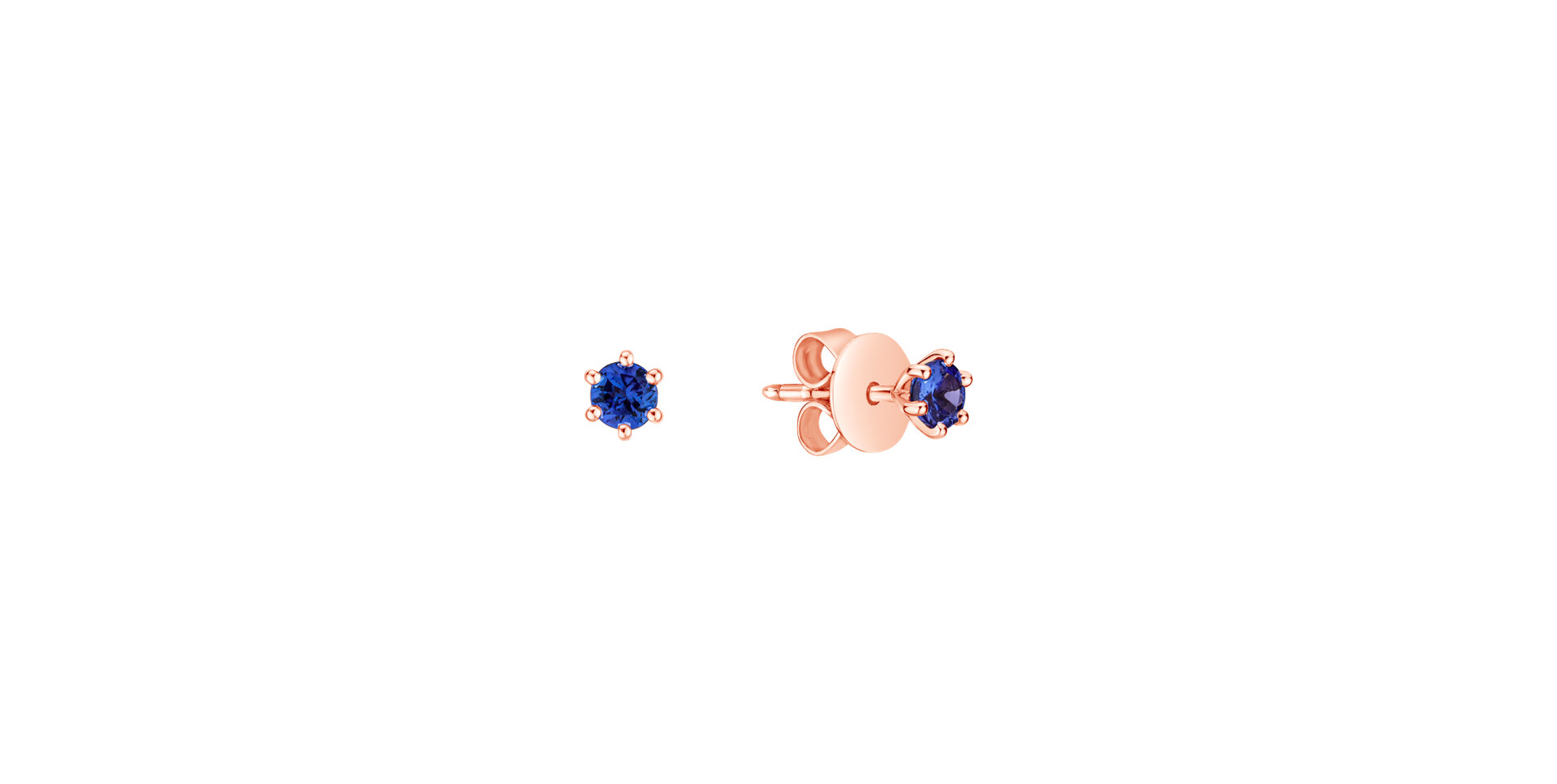 Earrings with Tanzanite Vesper Romance