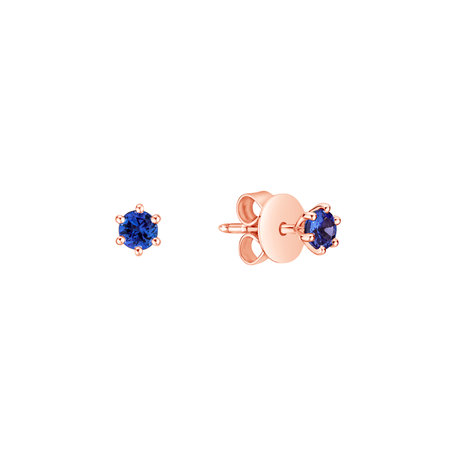 Earrings with Tanzanite Vesper Romance