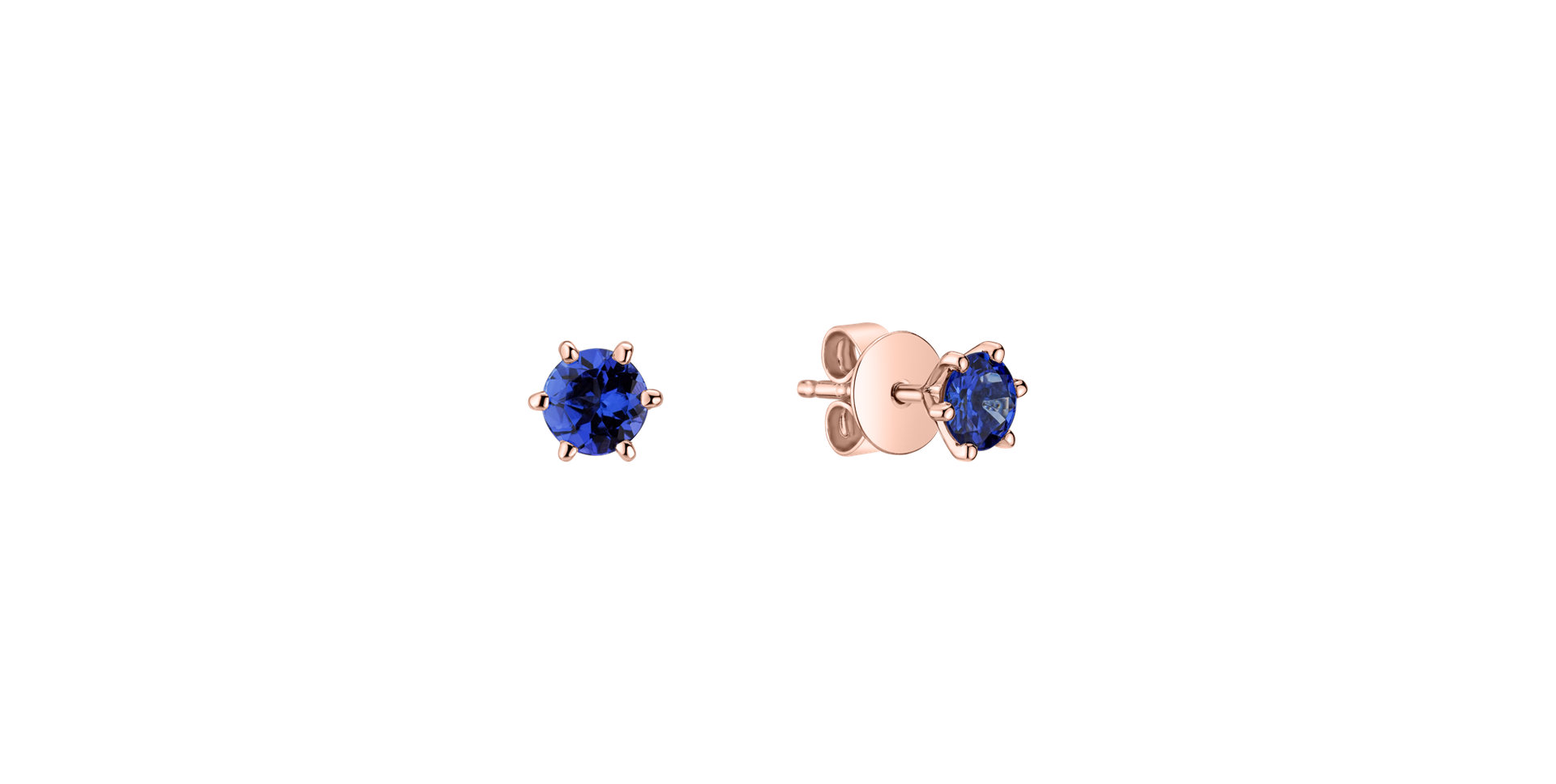 Earrings with Tanzanite Vesper Romance