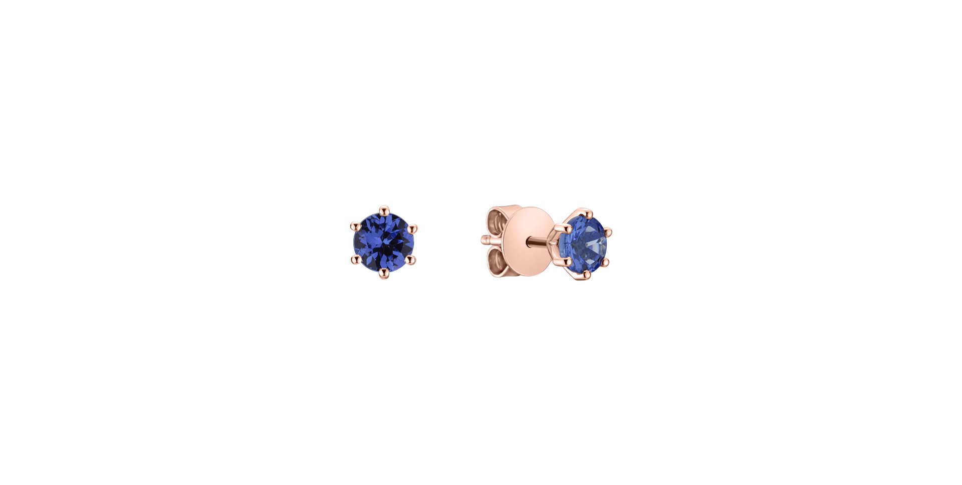 Earrings with Tanzanite Vesper Romance
