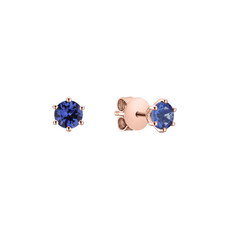Earrings with Tanzanite Vesper Romance