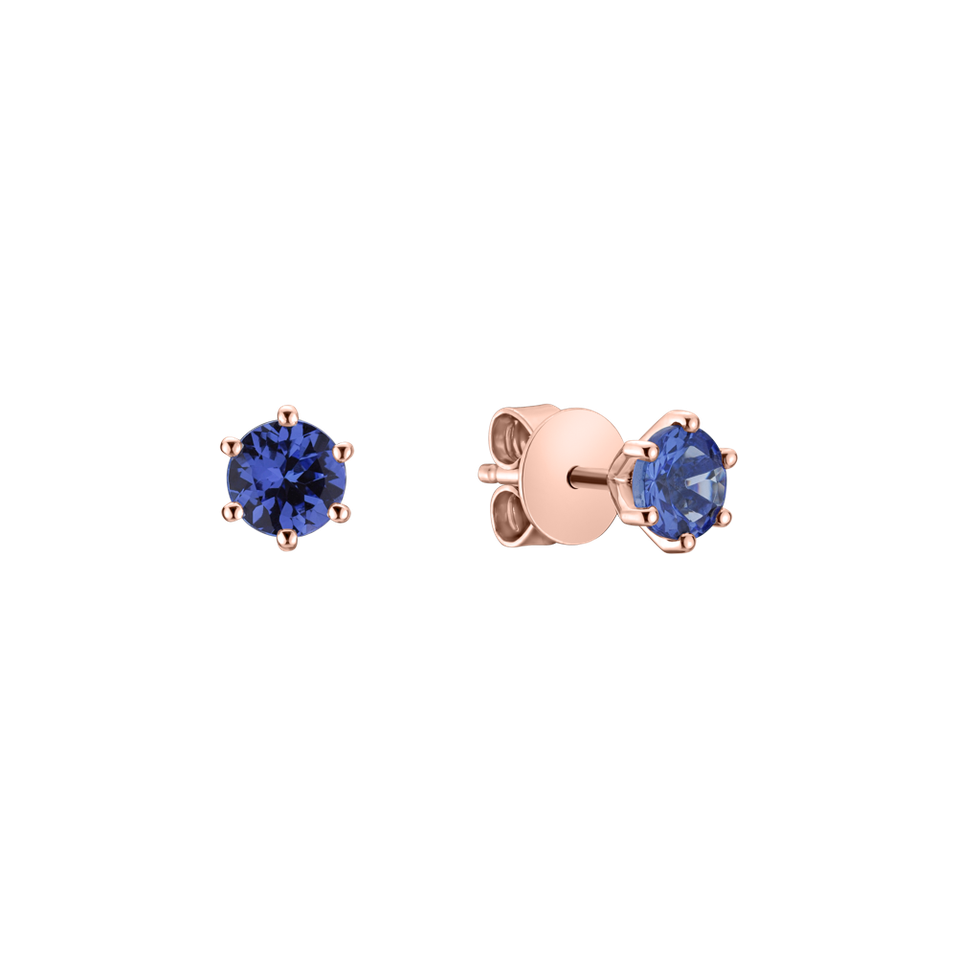 Earrings with Tanzanite Vesper Romance